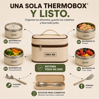 THERMOBOX® — TU COMIDA COMPLETA, ORGANIZADA Y LISTA PARA LLEVAR