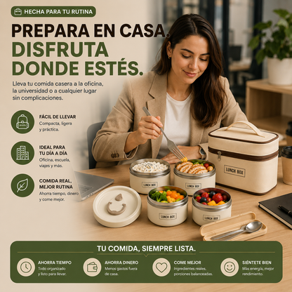 THERMOBOX® — TU COMIDA COMPLETA, ORGANIZADA Y LISTA PARA LLEVAR