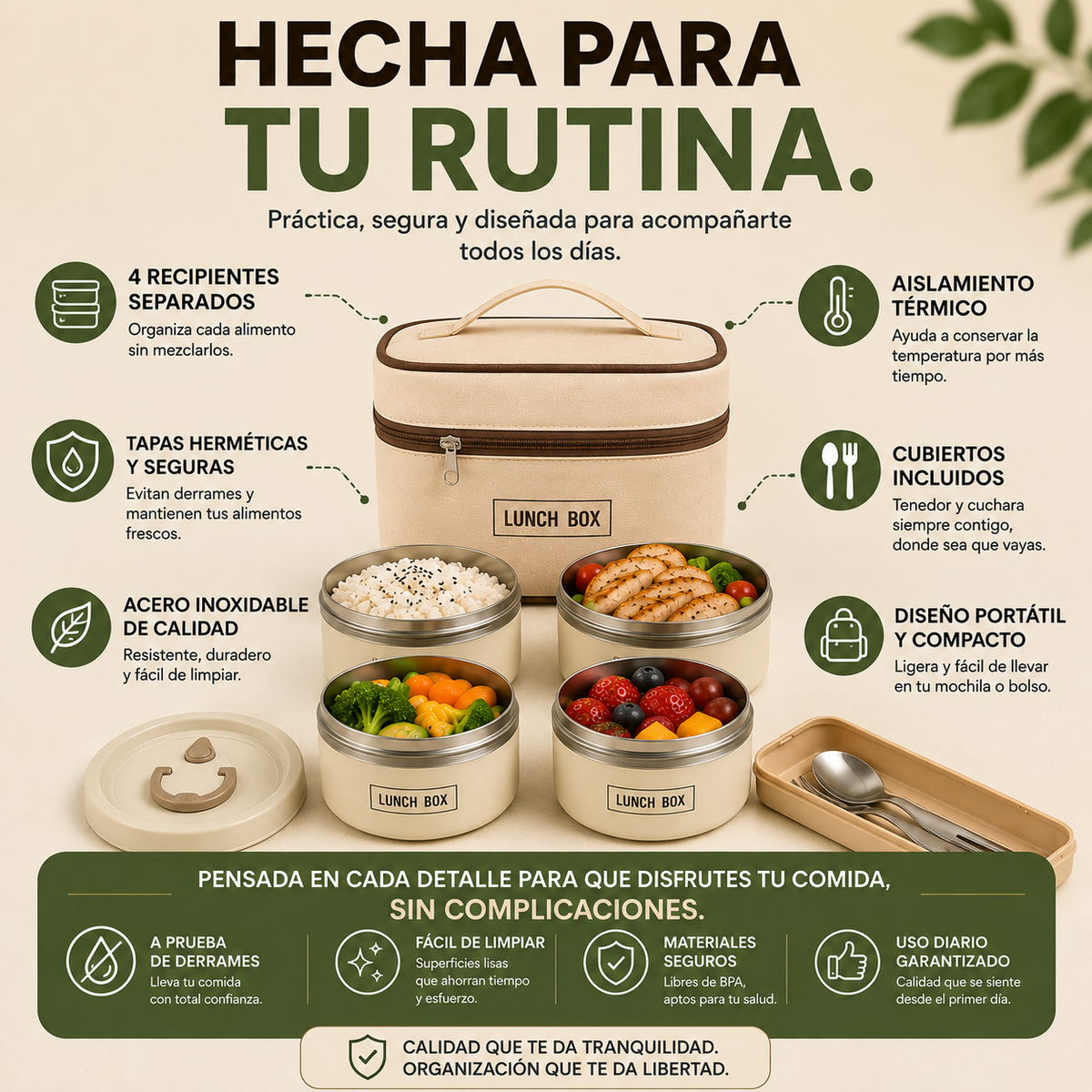 THERMOBOX® — TU COMIDA COMPLETA, ORGANIZADA Y LISTA PARA LLEVAR