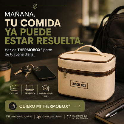 THERMOBOX® — TU COMIDA COMPLETA, ORGANIZADA Y LISTA PARA LLEVAR